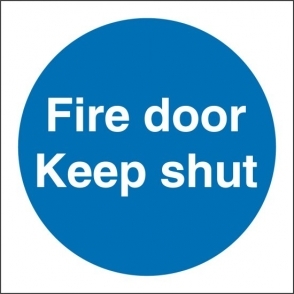 Fire Door Keep Shut Signs