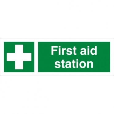 Size: 300mm x 100mm First Aid Signs