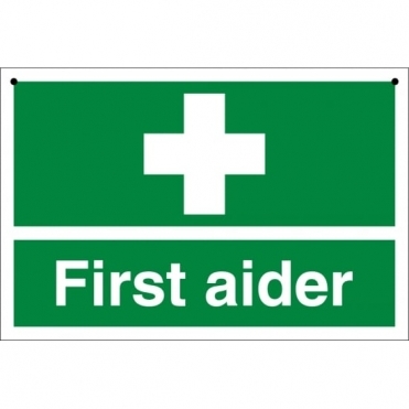 First Aider Double Sided Signs