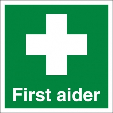 First Aider Labels