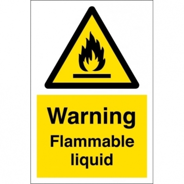 Flammable Liquid Signs