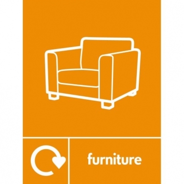 Furniture Waste Recycling Signs