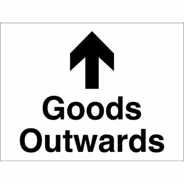 Goods Outwards Arrow Up Signs