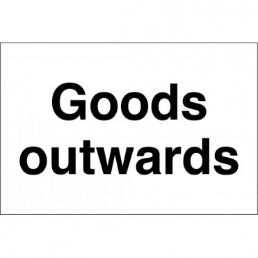 Goods Outwards Signs