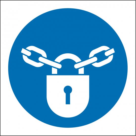 Keep Locked Signs