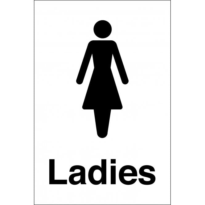 Ladies Toilet Signs