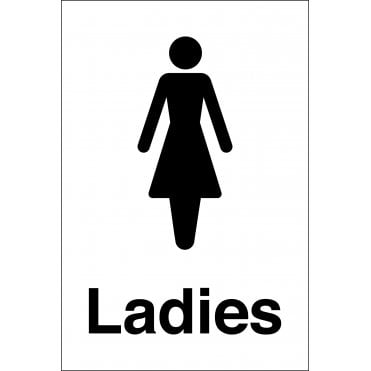 Ladies Toilet Signs