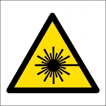 Laser Beam Warning Signs