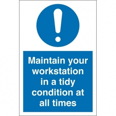 Size: 150mm x 200mm General Mandatory Signs