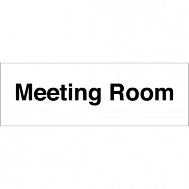 Meeting Room Signs