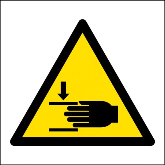 Mind Your Hands Safety Signs