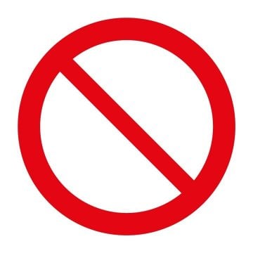 Prohibition Safety Signs