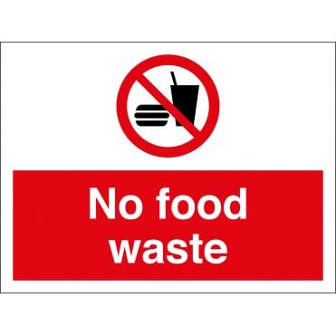 Size: 400mm x 300mm No Eating Or Drinking Signs