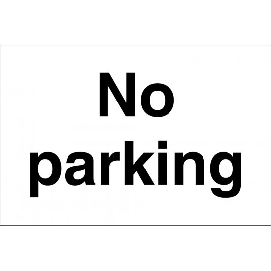 No Parking Signs