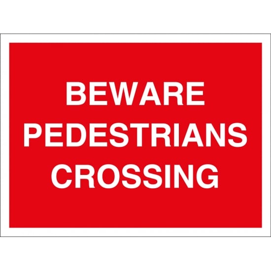 Pedestrians Crossing Signs