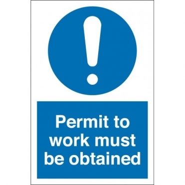 Material: 3mm Plastic Authorised Personnel Signs