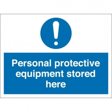 Size: 400mm x 300mm Key Signs Personal Protective Equipment Signs