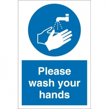 Please Wash Your Hands Signs