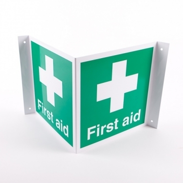 Projecting First Aid Signs