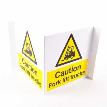 Projecting Fork Lift Trucks Signs