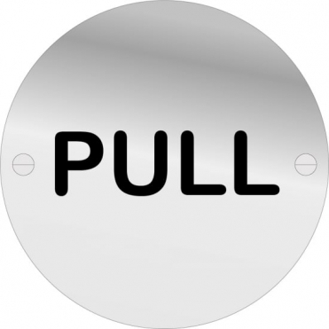 Pull Door Signs