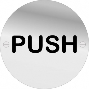 Push Door Signs