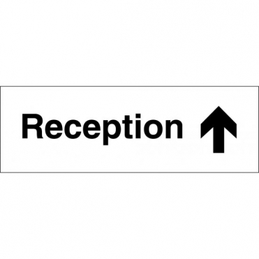 Reception Arrow Up Signs