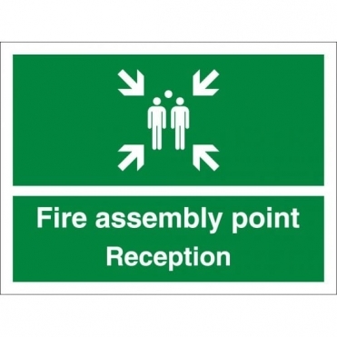 Reception Fire Assembly Point Sign