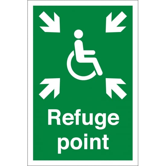 Refuge Point Signs