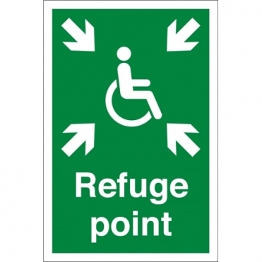 Refuge Point Signs