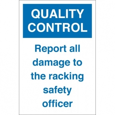 Report All Damage Signs