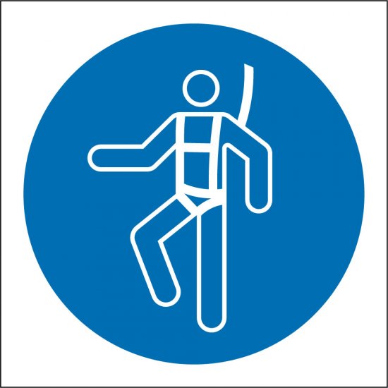 Safety Harness Signs