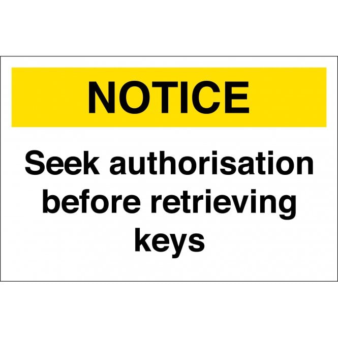 Seek Authorisation Before Retrieving Keys Sign