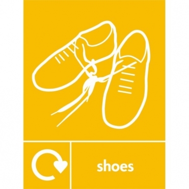 Shoes Recycling Signs