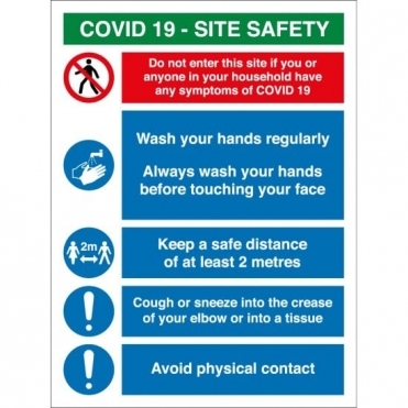 Size: 300mm x 400mm General Mandatory Signs