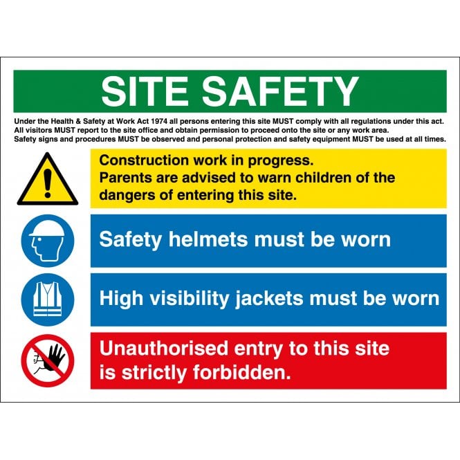 Site Safety Signs