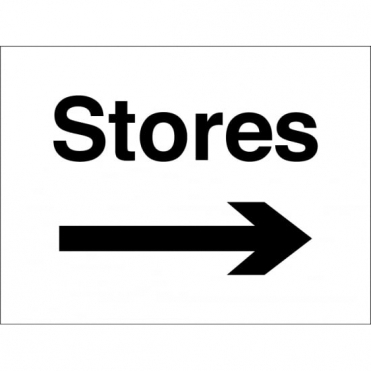 Stores Arrow Right Signs