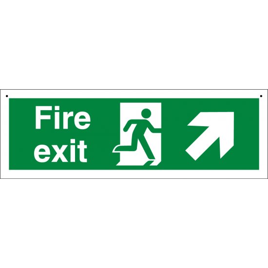 Suspended Fire Exit Signs