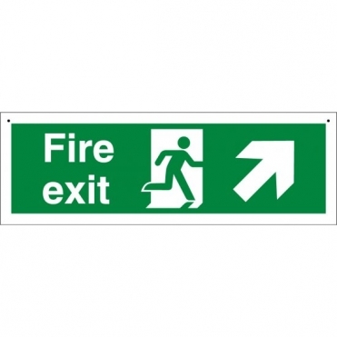 Suspended Fire Exit Signs
