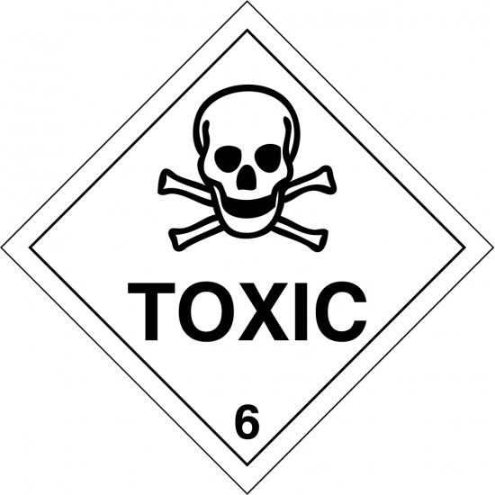 Toxic 6 Labels