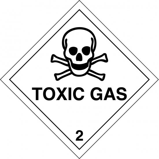 Toxic Gas 2 Labels