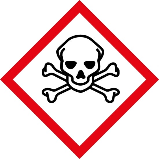 Toxic GHS Labels
