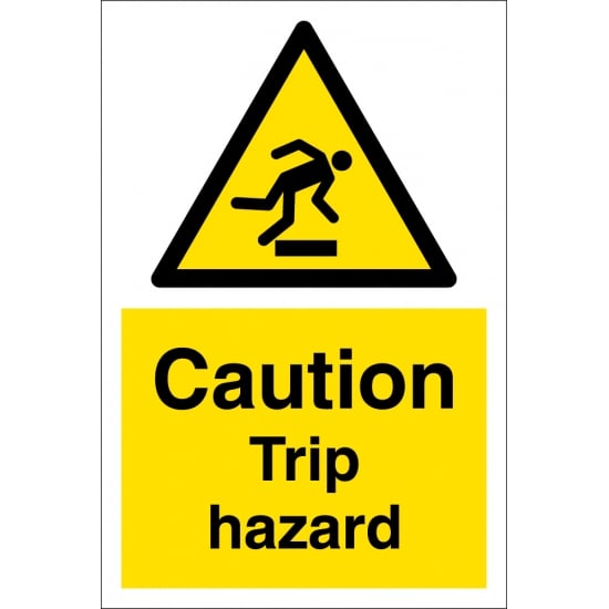 Trip Hazard Signs
