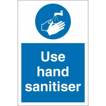 Use Hand Sanitiser Signs
