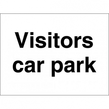 Visitors Car Park Signs