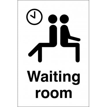 Waiting Room Sign