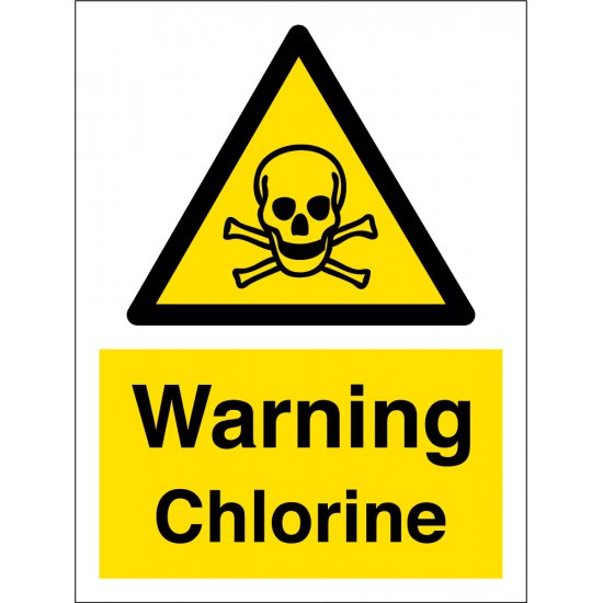 Warning Chlorine Signs