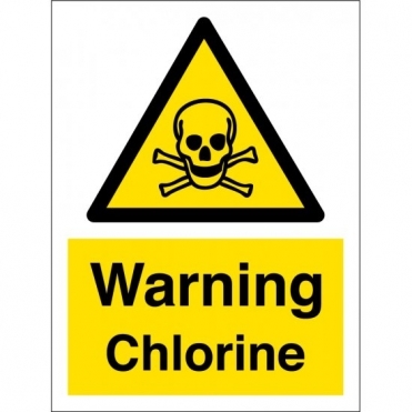 Warning Chlorine Signs