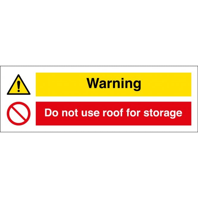 Size: 300mm x 100mm General Hazard Warning Signs