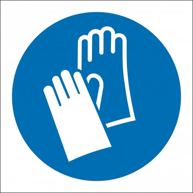 Wear Protective Gloves Signs